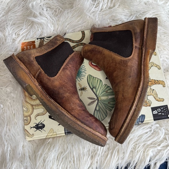 Vera Pelle Brown‎ Leather Boots - Picture 1 of 9